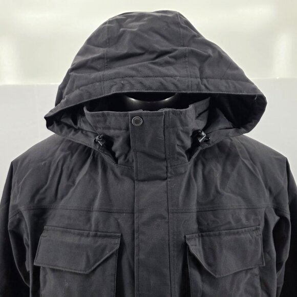 Duluth Trading Jacket Mens XL Black Whaleback Waterproof Work Coat Insulated - Picture 3 of 16